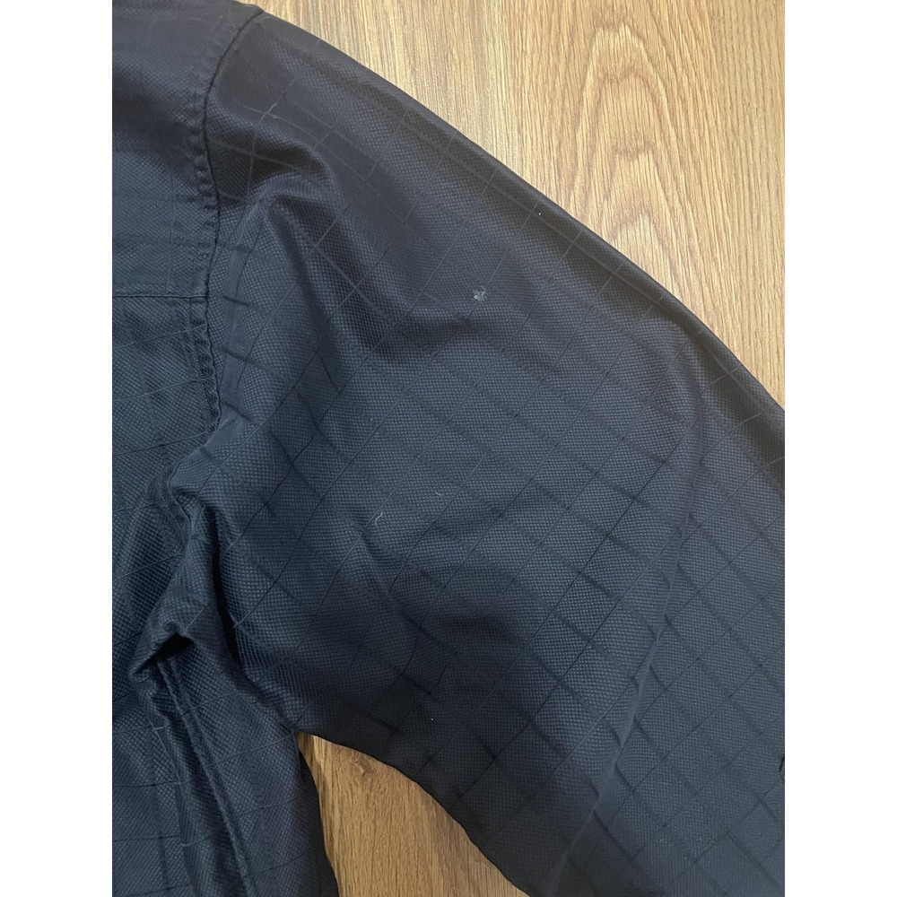 John W Nordstrom Shirt Mens Large Classic Fit Black Check Long Sleeve - Picture 12 of 12